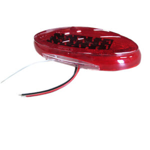 Light - Tail - Elliptical - Surface Mount - LED - Red Lens w/Reflex - Revised 8/26/21