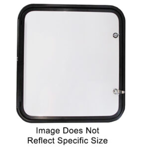 Baggage - Door - LH - 22" x 24" - RD4 - SD - BK - RG - 8410PW - 8016WH - F.625x1 - FN - EXA - 0K2T1FP - 600 Series
