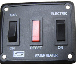 Water Heater - Switch - Dual - SW6DEL/SW10DEL - Black