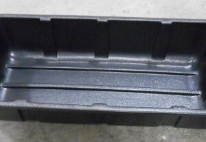 Box - Storage - Bin - 36" x 16" x 8" - ABS - Black