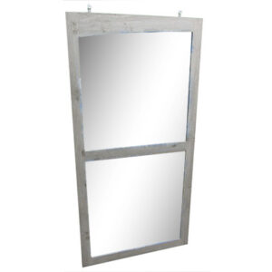 Closet - Mirrored Door - LH - .708" x 31 1/2" x 62" - Assembled w/Arch - Carb 2 - MDF - Renewed Oak